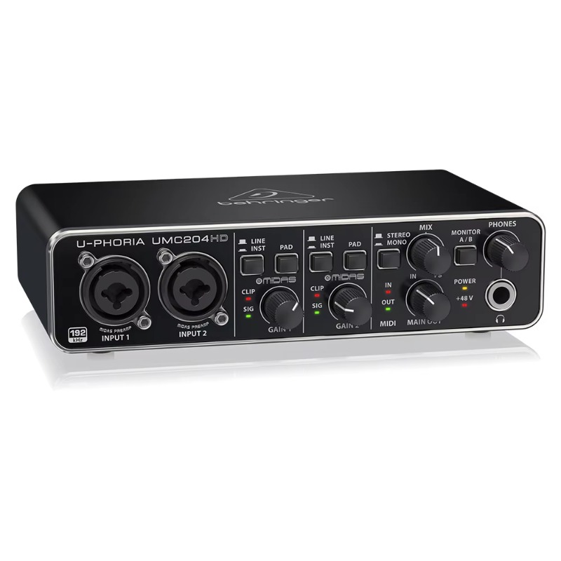 Audio Interface Usb - Interfaz de Audio USB 2.0 Behringer