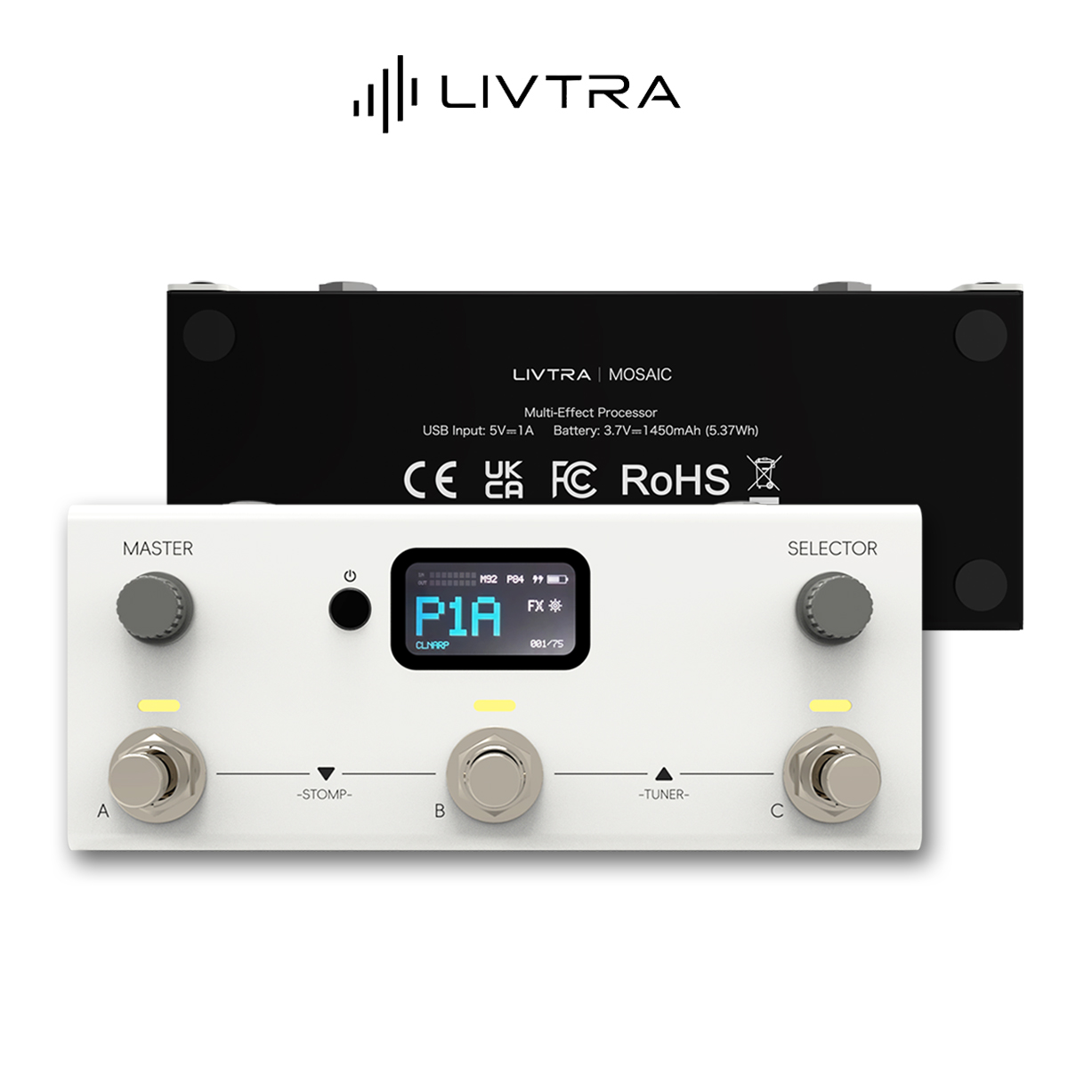 Audio Interface Usb - Pedal de efectos de guitarra todo