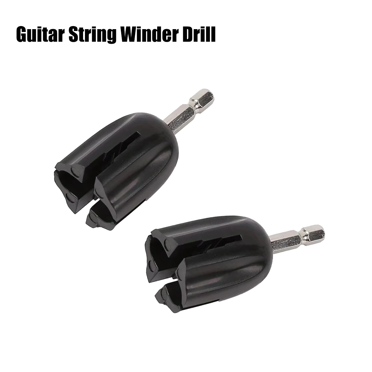 Guitar Slide Tube - Miwayer - Juego de 1/2 cabezales
