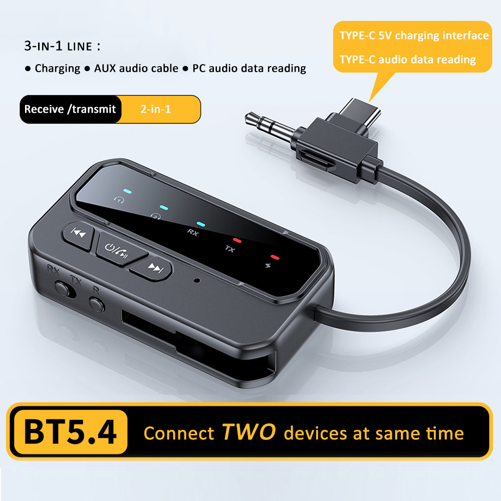 Audio Music News - Noticias 2 en 1 Bluetooth 5,4