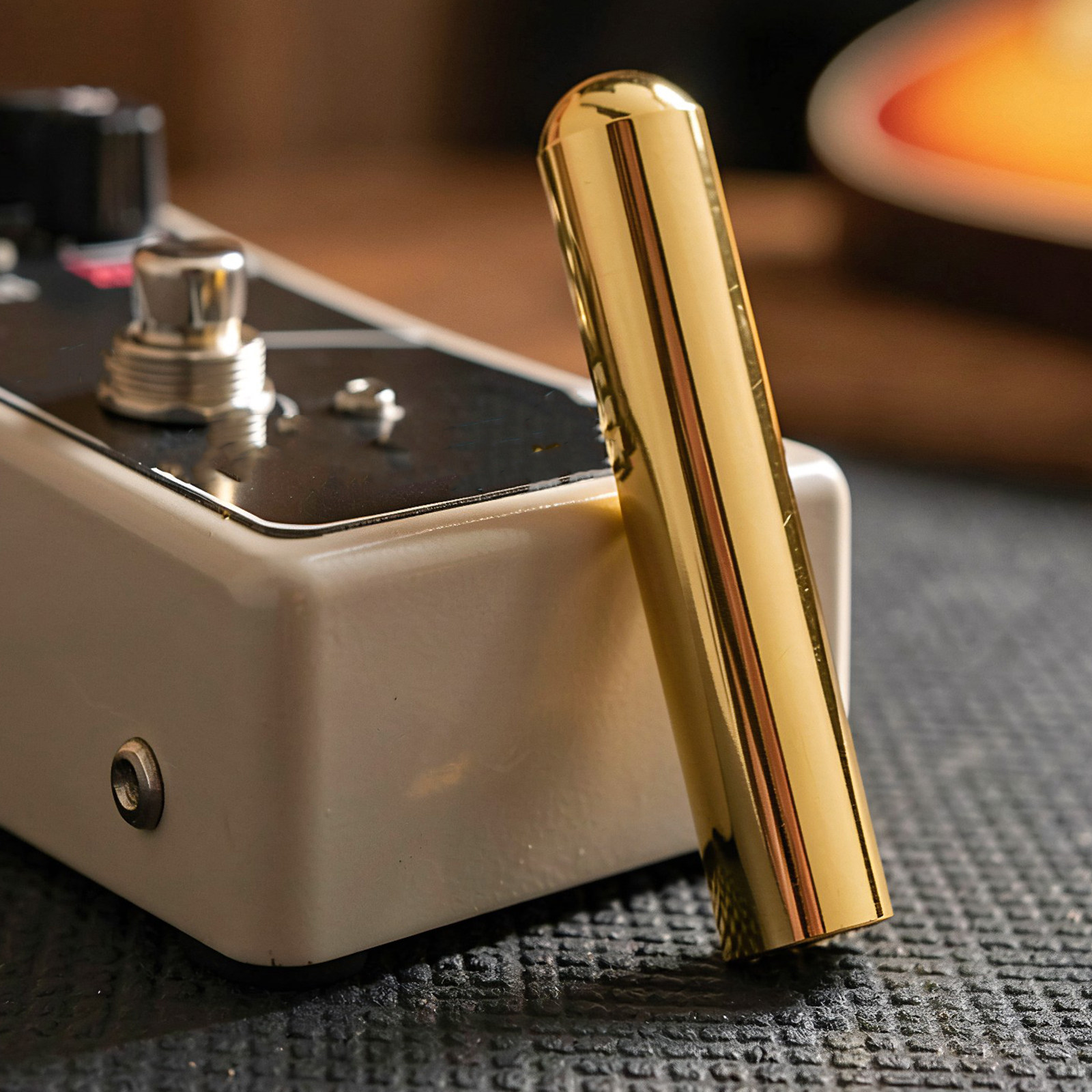 Guitar Slide Tube - Deslizador de Guitarra Metálico, Barra de