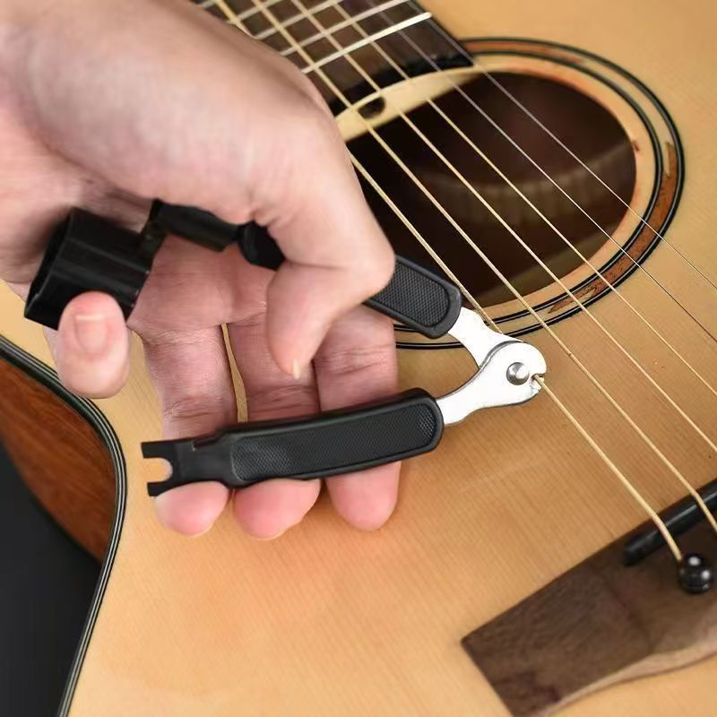 Guitar Slide Tube - Cortador de cuerdas 3 en 1