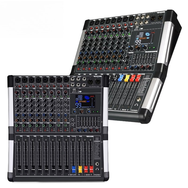Audio Interface Usb - Mezclador de Audio USB de 8