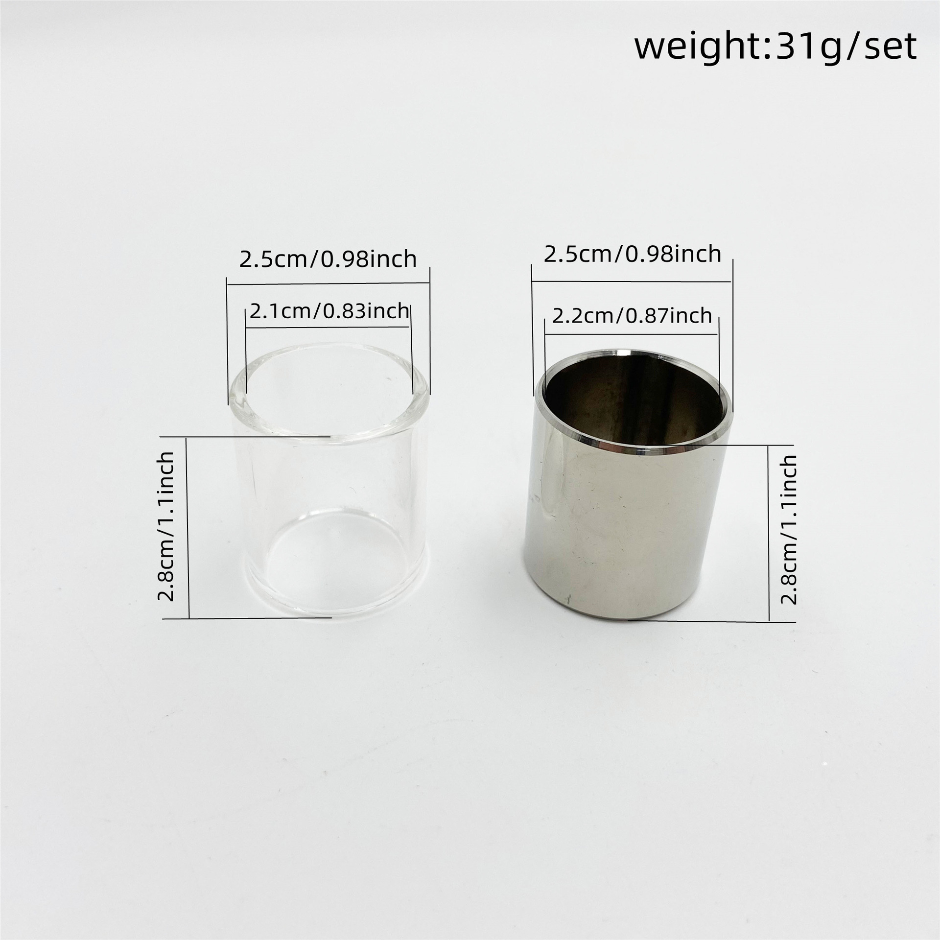 Guitarra Glass + Slide de Guit - Guitar Slide Tube reseña y precio