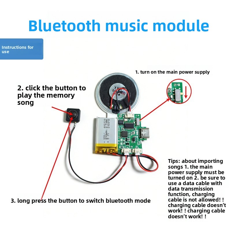 Módulo de Sonido Inalámbrico R - Audio Music For Download reseña y precio