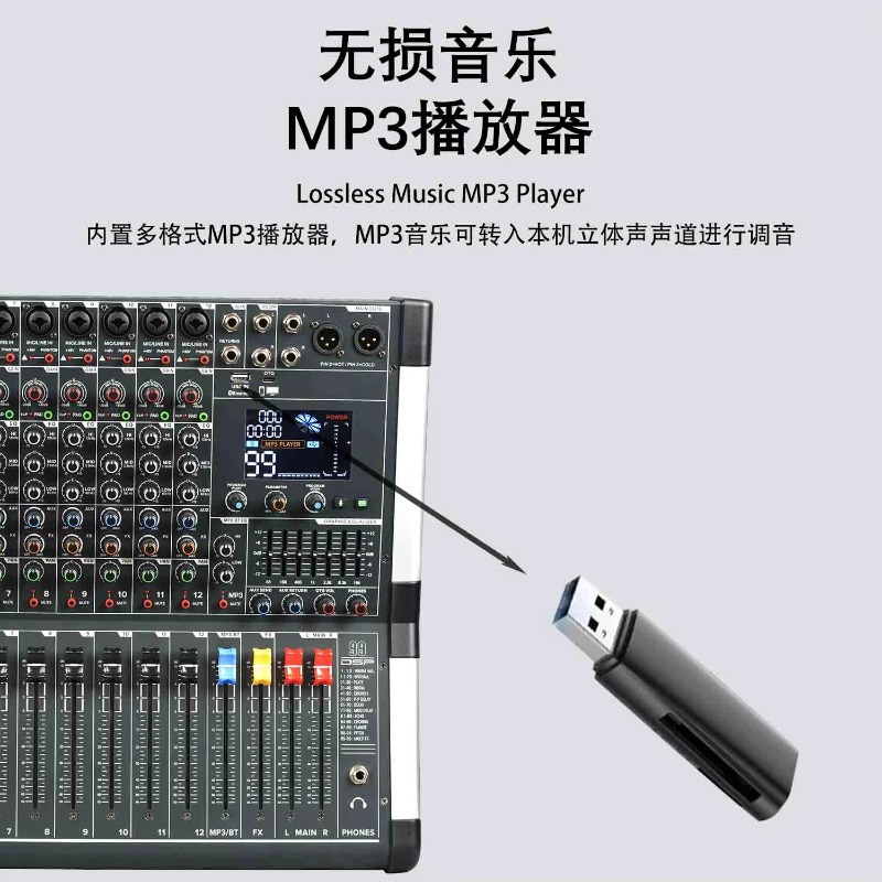 Mezclador de Audio USB de 8 Ca - Audio Interface Usb reseña y precio